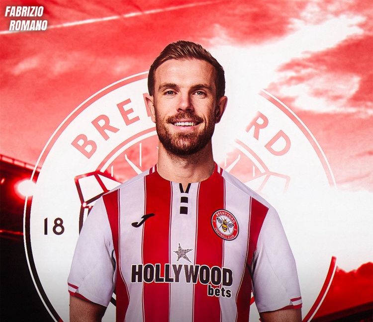 罗马诺：亨德森免签加盟布伦特福德未来几天官宣，已签约2年